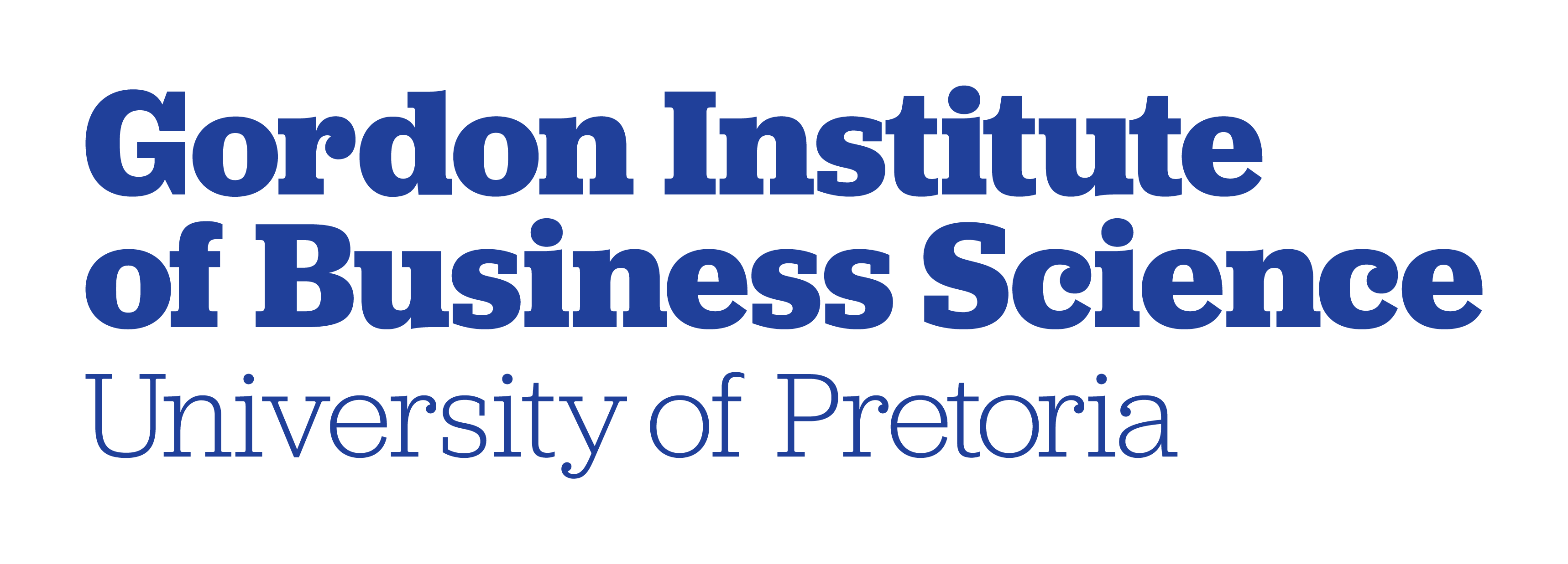 The Gordon Institute of Business Science logo in colour.